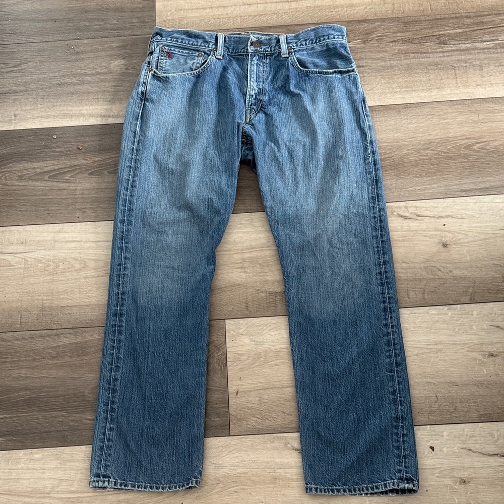 Polo Ralph Lauren Y2K Era Hampton Straight Authentic Dungarees Jeans